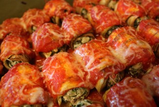 Баклажанные каннеллони