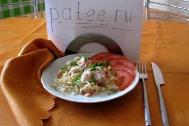 Плов по-европейски - приготовление