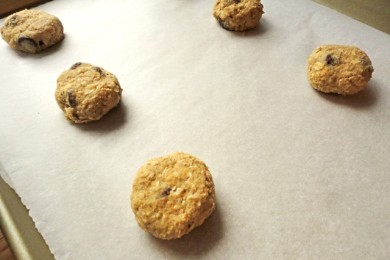 Овсяное печенье с молочным шоколадом и кардамоном - приготовление