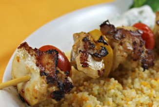 Пряные Марокканские куриные шашлыки