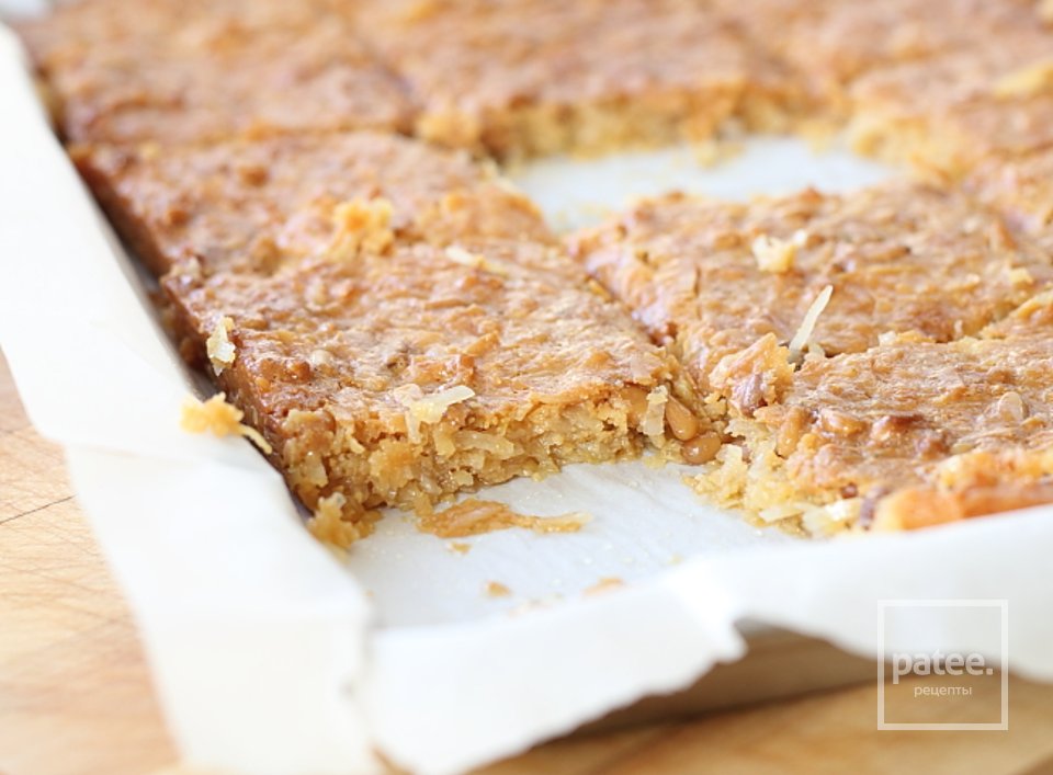 Кокосовое пирожное с лаймом и орехами - Шаг 4