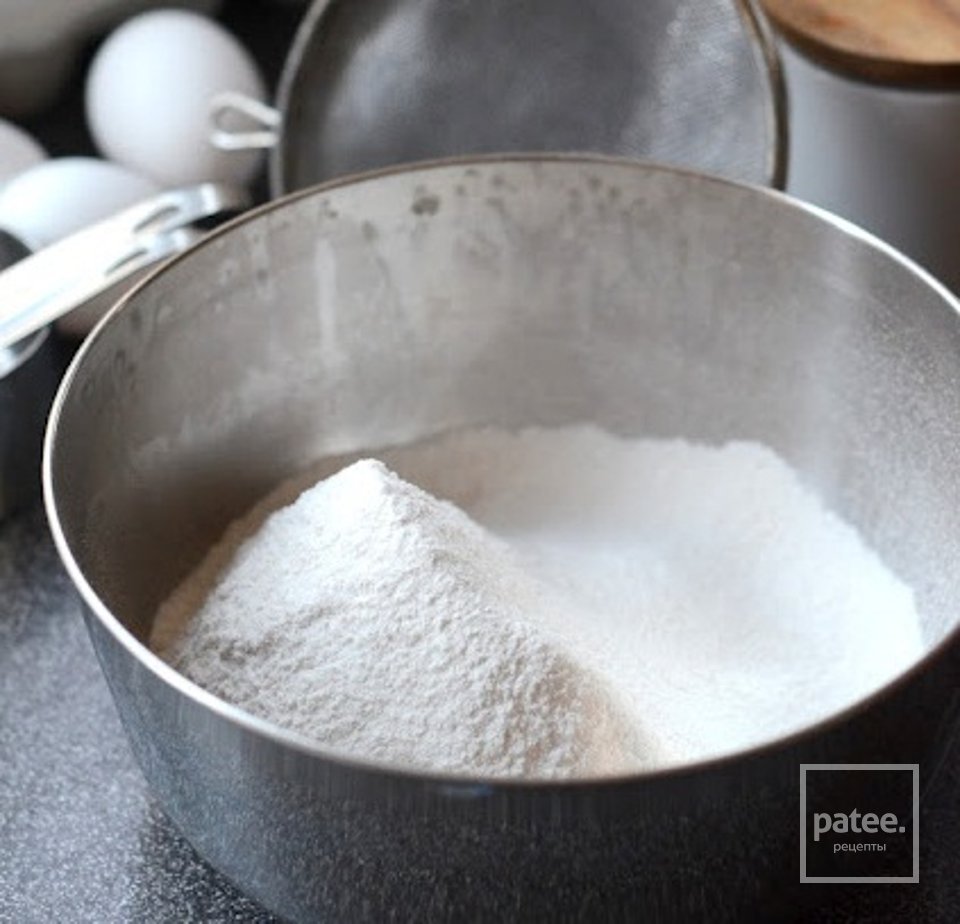 Тортик черничный - Шаг 1