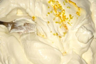 Тортик черничный - приготовление