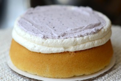 Тортик черничный - приготовление