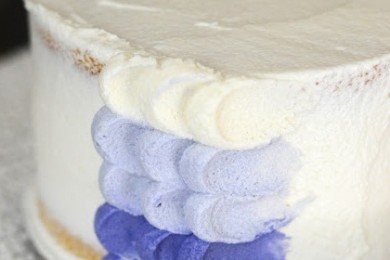 Тортик черничный - приготовление