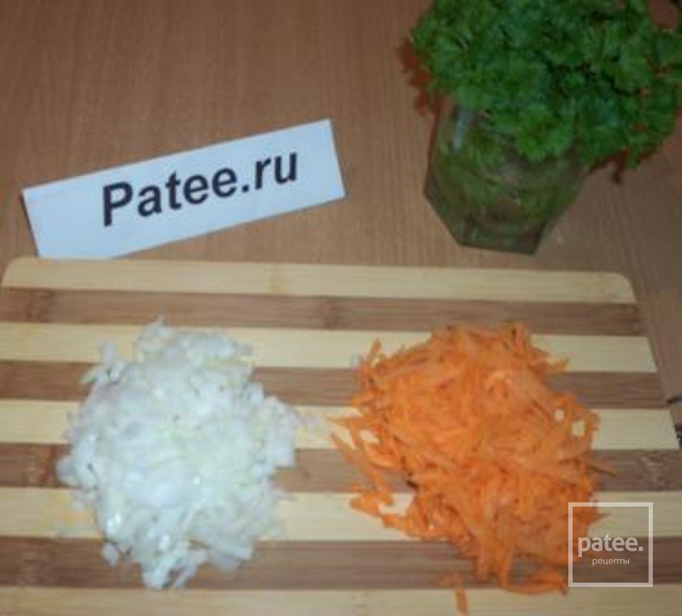 Сырный суп с грибами. - Шаг 2