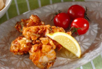 Треска, жаренная в крекерах