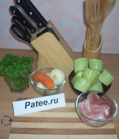 Фаршированые кабачки - Шаг 1