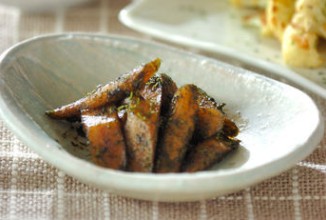 Корень лопуха с зеленью