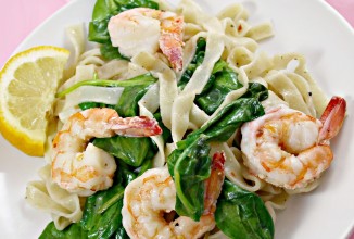 Флорентийская паста с креветками