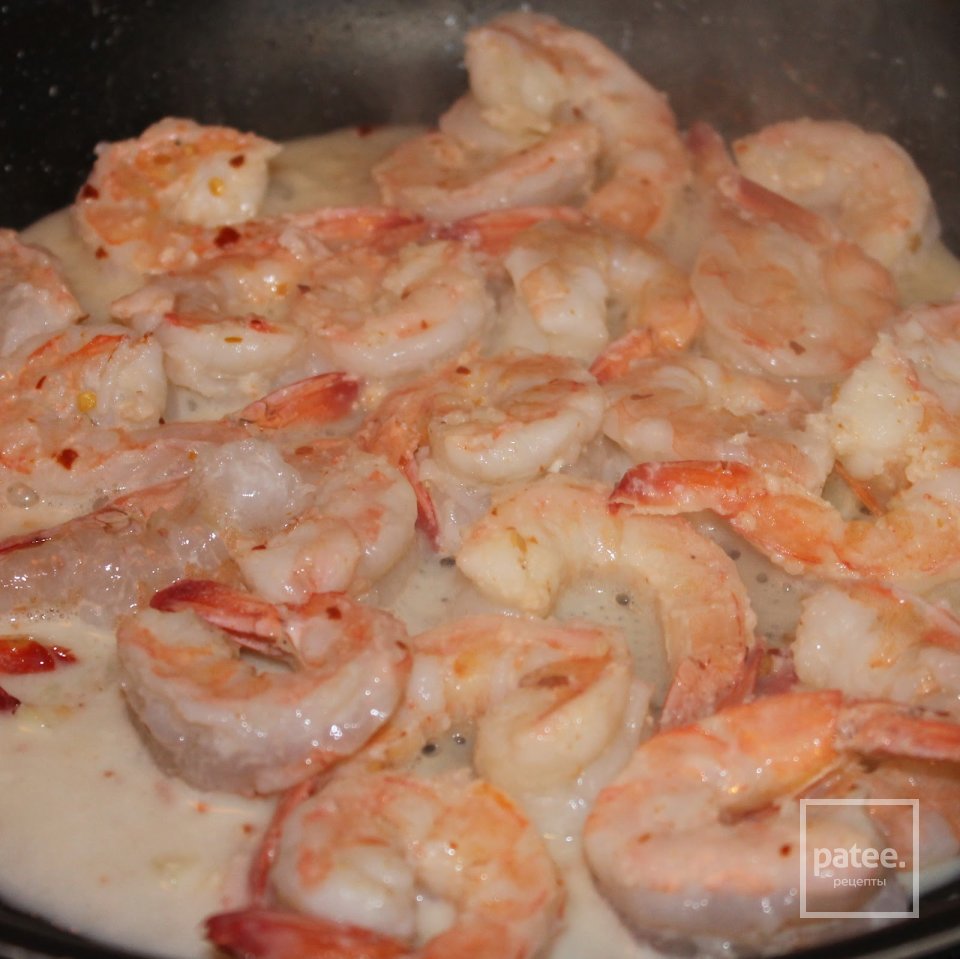 Флорентийская паста с креветками - Шаг 1