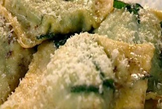 Равиоли со шпинатом и рикоттой