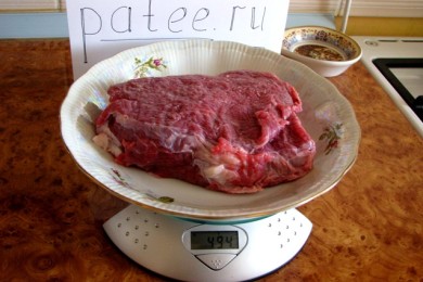 Запеченная говядина - приготовление