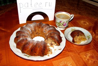 Шоколадный кекс с апельсинами