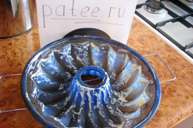 Шоколадный кекс с апельсинами - приготовление