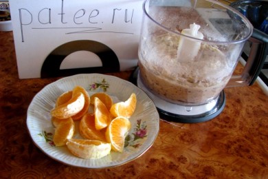 Шоколадный кекс с апельсинами - приготовление