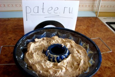 Шоколадный кекс с апельсинами - приготовление