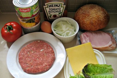 Австралийский бургер - приготовление