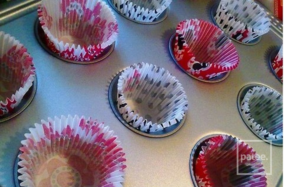 Банановые капкейки с арахисовым маслом - Шаг 2