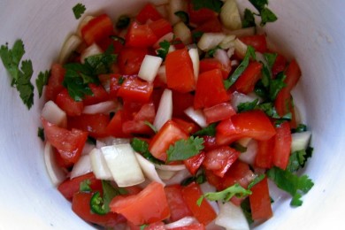 Пончики с соусом пебре и сладким сиропом - приготовление