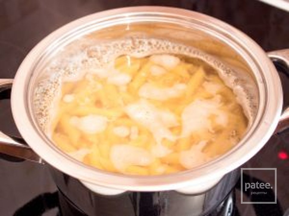 Пенне с болгарским перцем и брокколи - Шаг 6