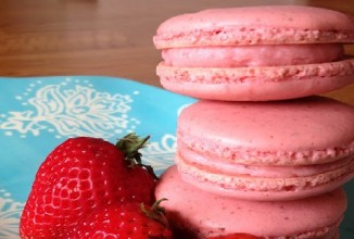 Клубничное печенье