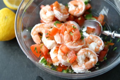 Закуска из креветок - приготовление