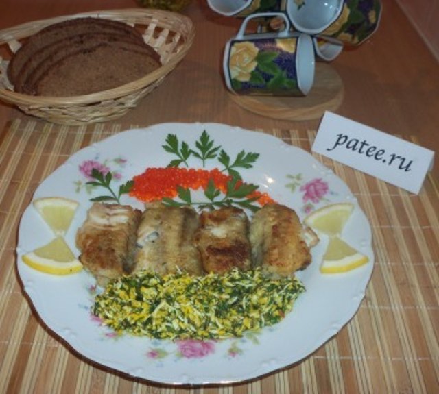 Рыба под польским соусом
