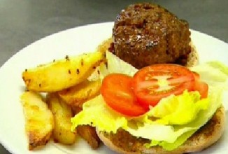 Бургеры с картофелем и свеклой