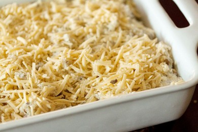 Картофельная запеканка - приготовление