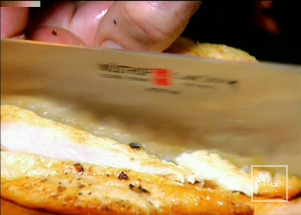 Макароны с курицей и козьим сыром - Шаг 5