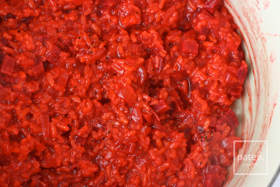 Ризотто со свеклой и козьим сыром - Шаг 6