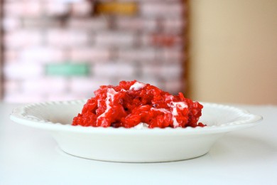 Ризотто со свеклой и козьим сыром - приготовление