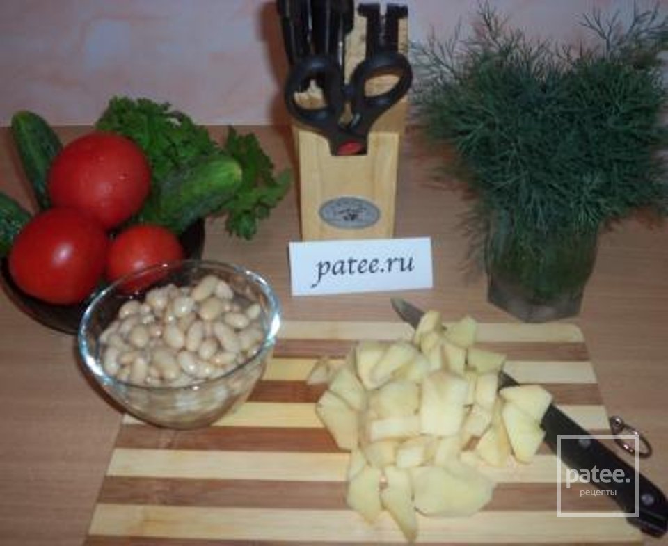 Фасолевый суп с крылышками - Шаг 3