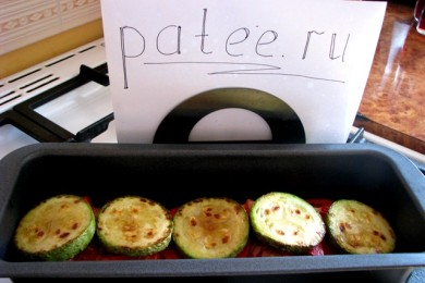 Запеканка с рыбой и кабачками - приготовление