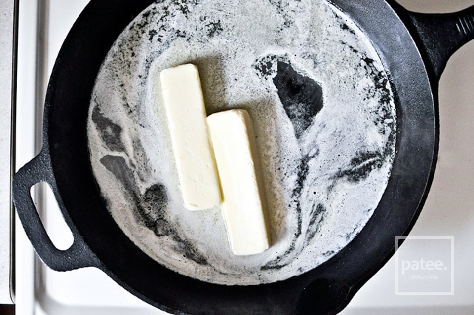 Шоколадное печенье на сковороде - Шаг 2