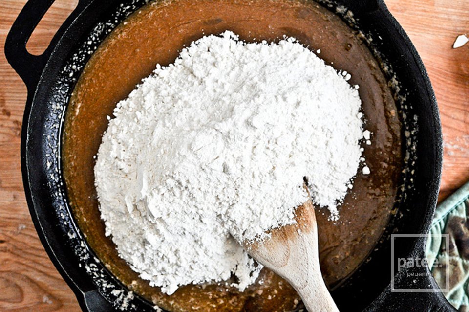 Шоколадное печенье на сковороде - Шаг 7