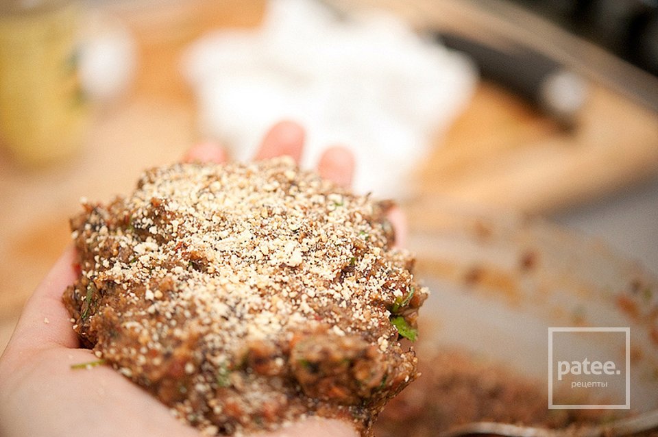 Острый бургер с бобами - Шаг 6