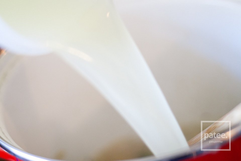 Суп со шпинатом, лимоном и макаронами орзо - Шаг 7