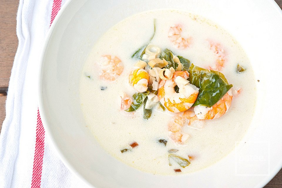 Тайский кокосовый суп с креветками - Шаг 13