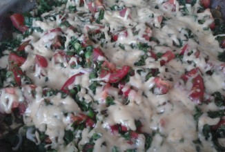 овощная запеканка.