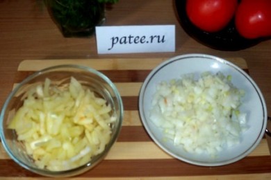 Борщ вегетарианский - приготовление