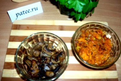 Кулебяка Крокодил - приготовление