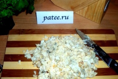 Кулебяка Крокодил - приготовление