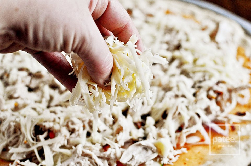 Пицца с курицей по-тайски - Шаг 7