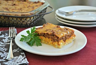 Запеканка из спагетти