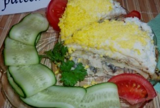 Блинный торт Мозаика