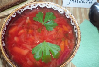 Борщ вегетарианский