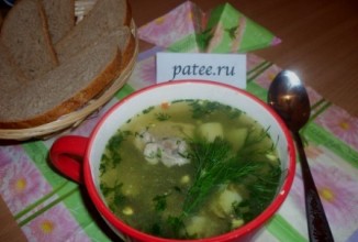 Борщ со щавелем