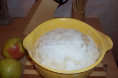 Пирожки с яблоками - приготовление